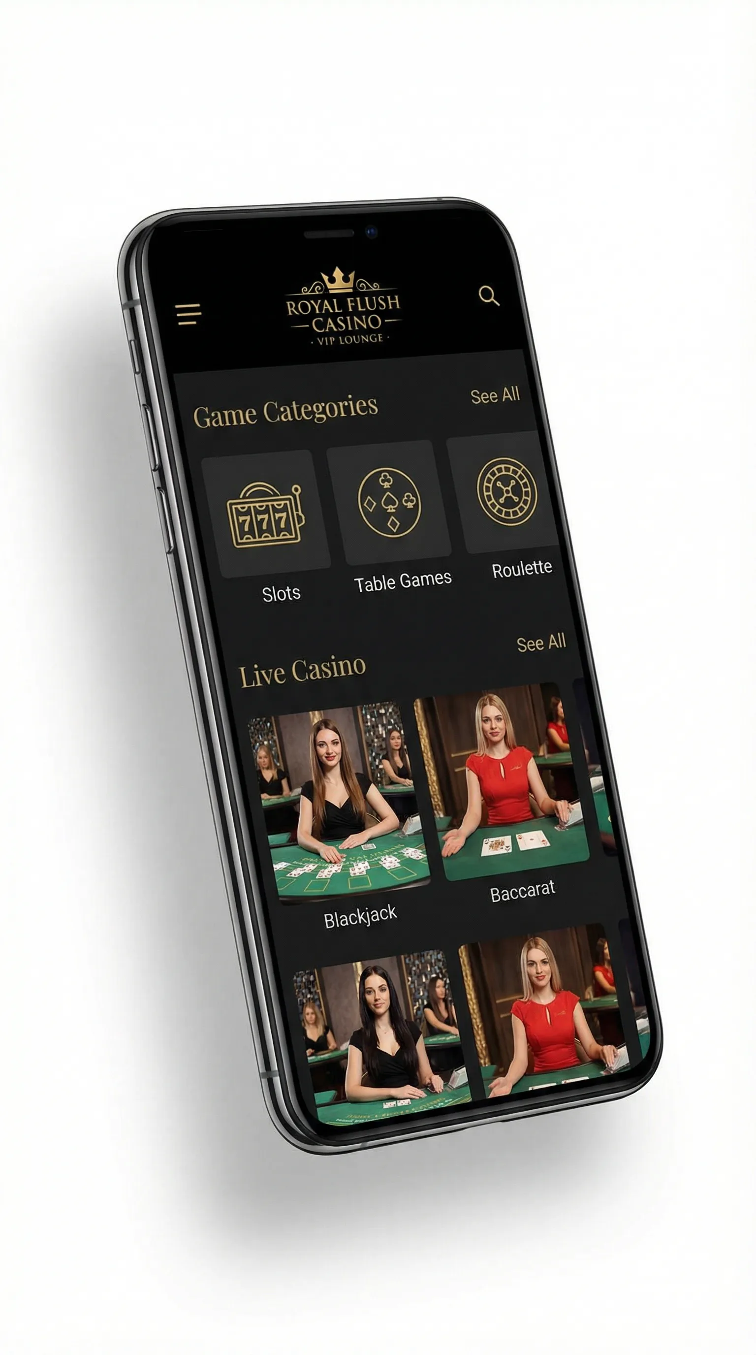 澳门威尼斯人手机APP界面展示